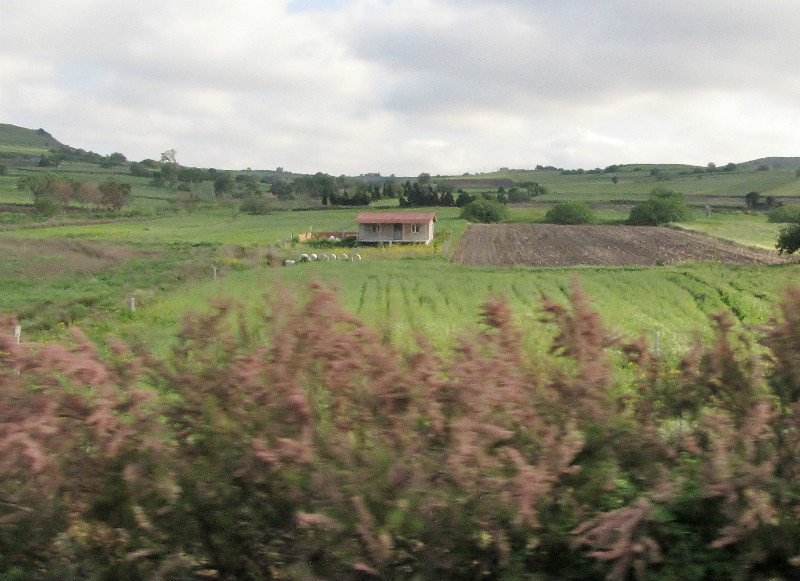 1305-22 The landscape from the bus window-A