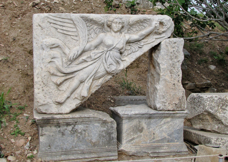1305-89 Ephesus--Detail from the Temple of Domitian-B