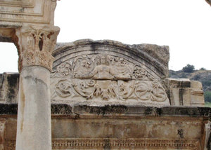 1305-102 Ephesus--Temple of Hadrian--Detail B