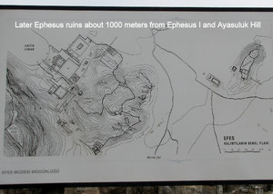1305-114 How close the Ephesus ruins are to Artemis Temple and the base of Ayasoluk Hill