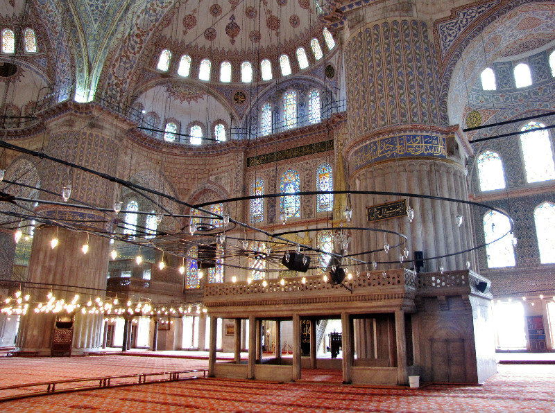 1305-320 Inside the Blue Mosque