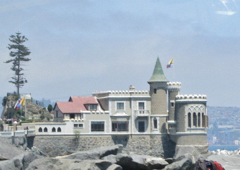 1312-22 Cerro Castillo (Castle Hill)--a summer residence for the Chilean President