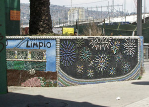 1312-23 One of many mosaic decorations in public parks and highway ramps