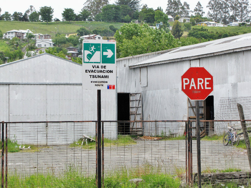 1312-98 Tsunami evacuation sign--one of many