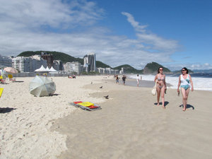 1312-392 Copacabana Beach looking toward Sugar Loaf