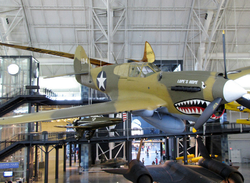 1307-27 Curtiss P-40E Warhawk, painted as Lope's Hope