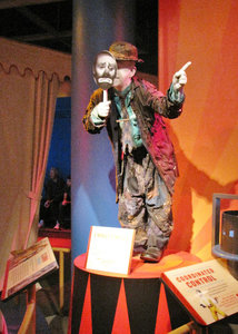 1312-602 Emmet Kelly as part the clown exhibit