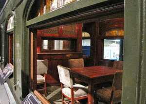 1312-610 Parlor and dining area in The Wisconsin, Ringling's private rail car