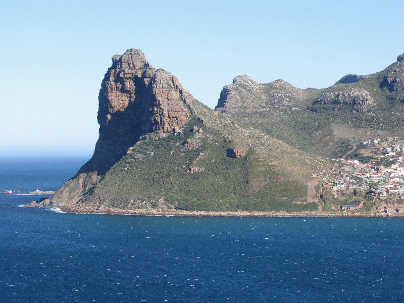 1402-22 Close up of Hout Bay with The Sentenial to the left