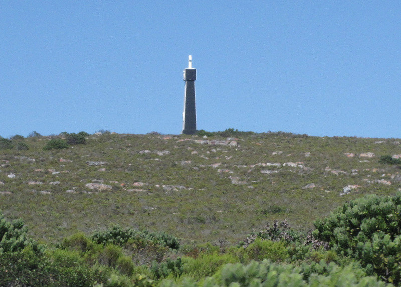 1402-27 One of two 'beacons' that when aligned properly allowed the ships to safely navigate the Cape prior to the lighthouse
