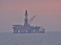 1406-50 Drilling platform on North Sea- B (under construction)