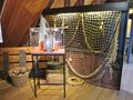 1406-99 Display of nets and other fishing accessories