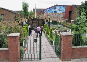 1406-161 Memorial Garden dedicated to D Company 2nd Battalion IRA
