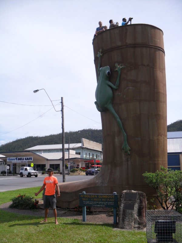 Me at the top of the Gumboot
