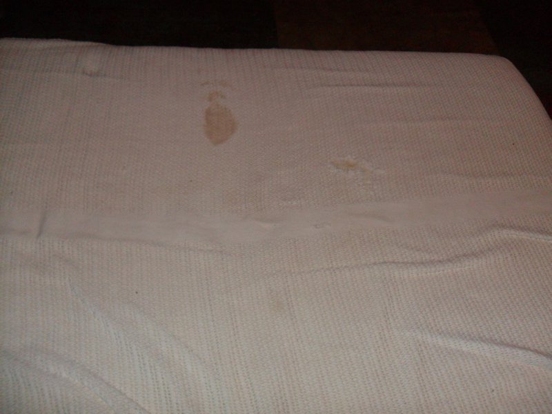 Unexplained stains