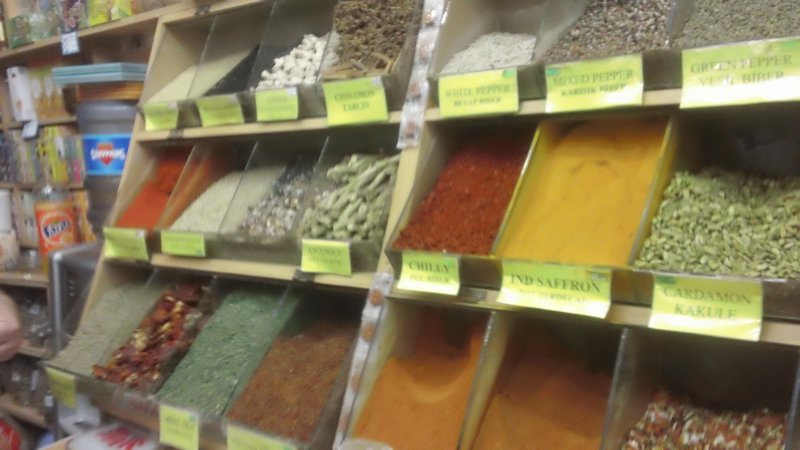 Wall of Spices