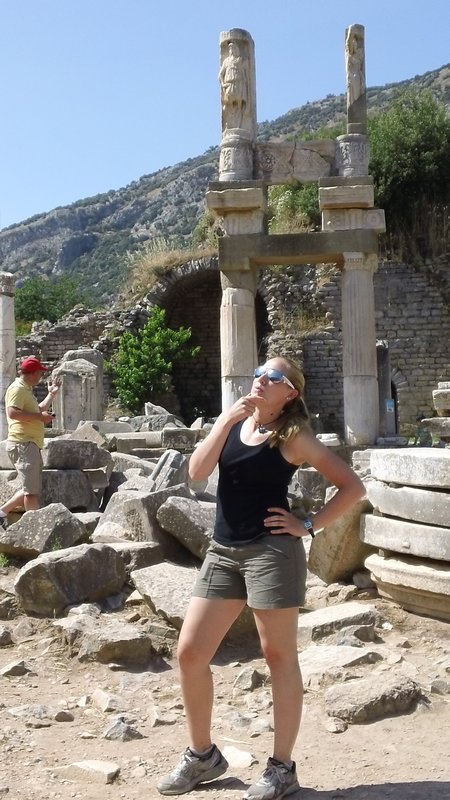Having some fun in Ephesus