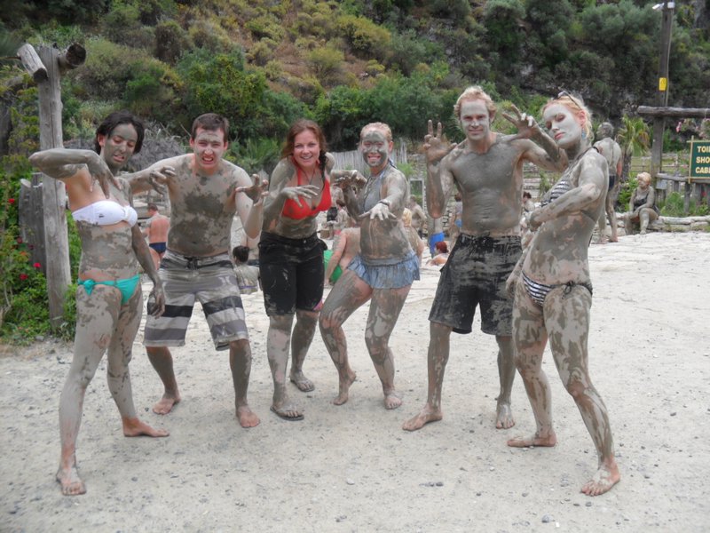 Our mud covered selves!