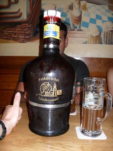 Giant Beer Bottle