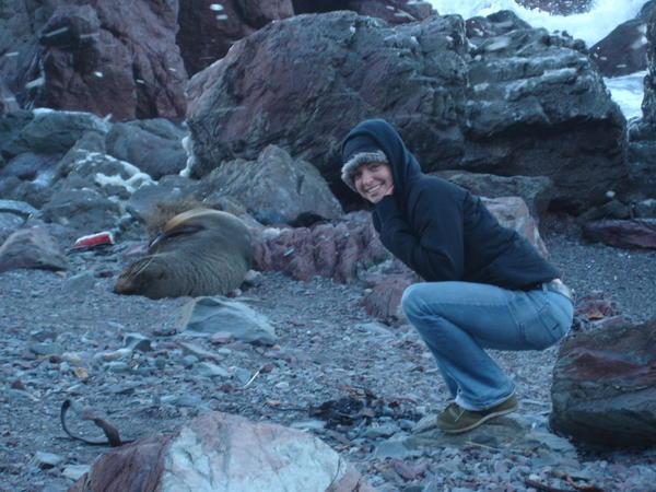 Me and a Fur Seal