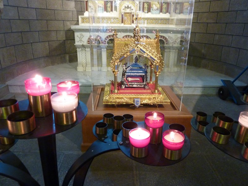 Relic of Saint at Monte Carlo Cathedral