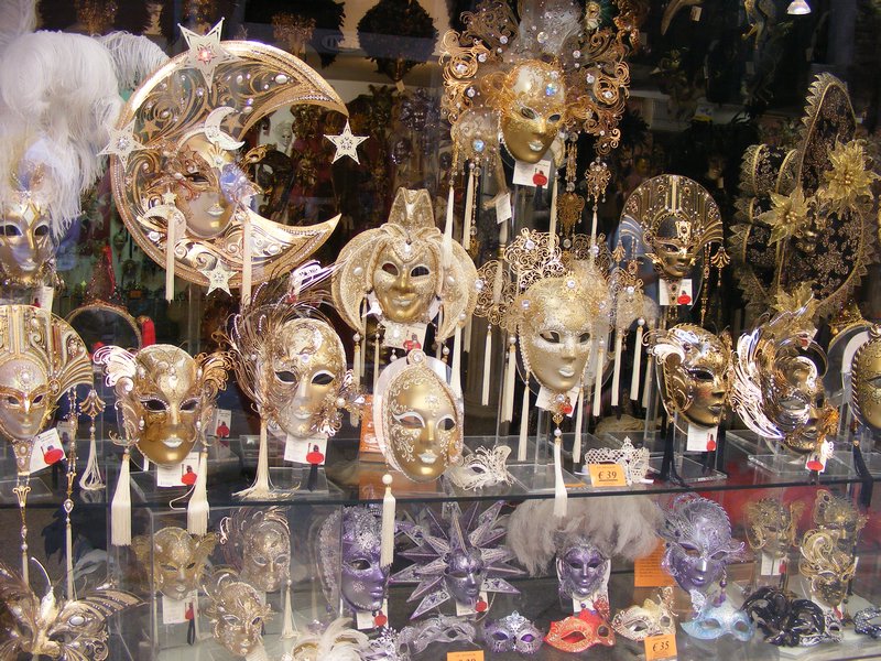 The popular masks of Venice