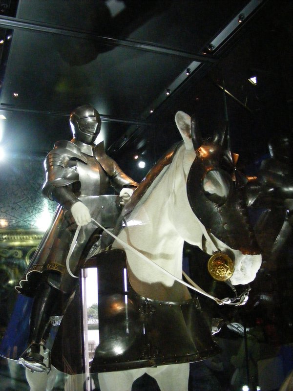 Armour in White Tower at Tower of London