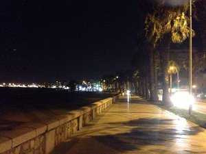 Málaga por la noche