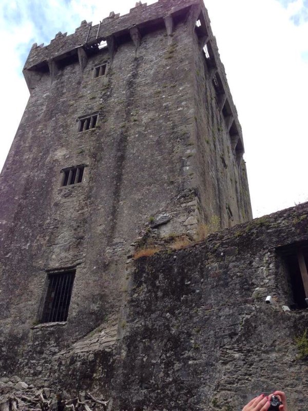 Gap on L at the top is where the Blarney Stone is