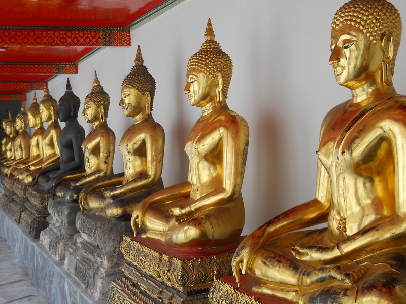 Buddahs at the Wat Po