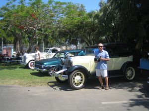 Vintage Car show Conway Beach