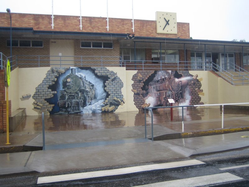 Amazing artwork at the railway station IMG 8353