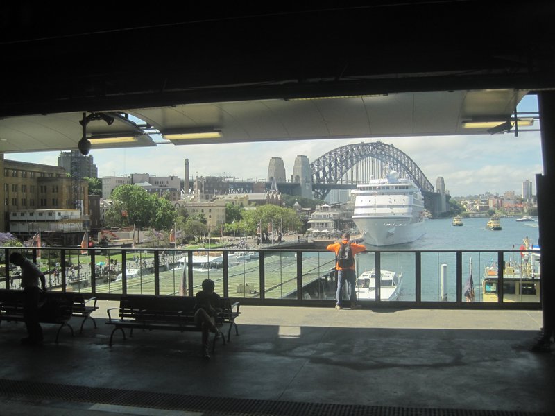View from Circular Quay train station