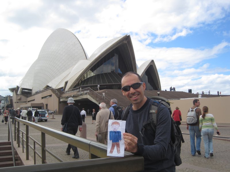 Outside the Opera House with Jeff