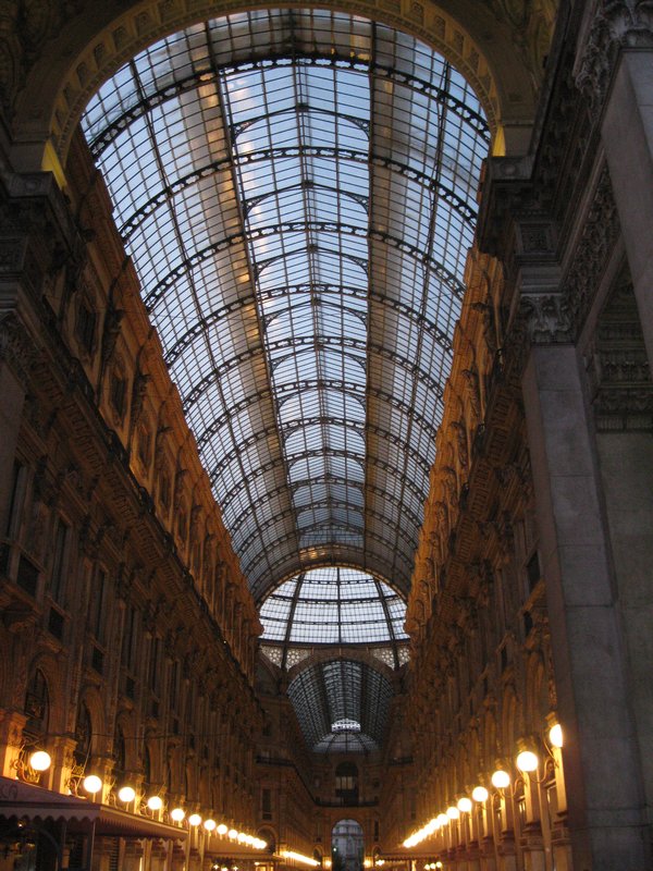 Inside Galleria Vittorio