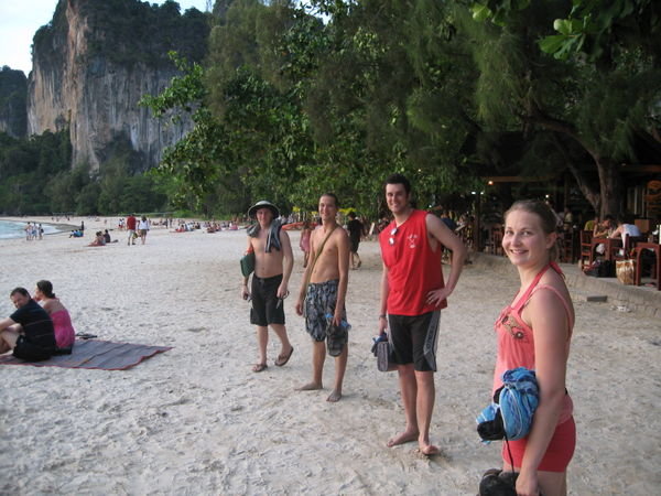 Our first Sunset at Railay