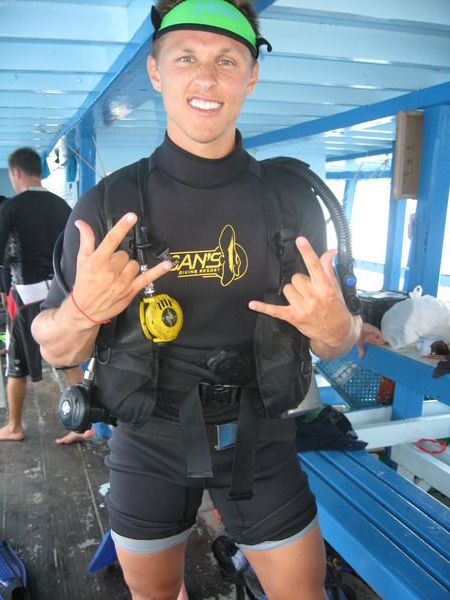 After my first dive