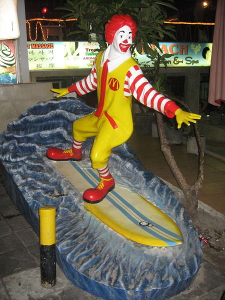 Surfs up Ronald