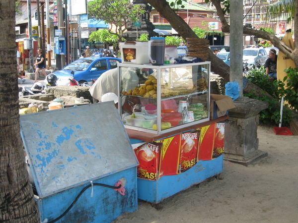 Typical Beach Food Stall