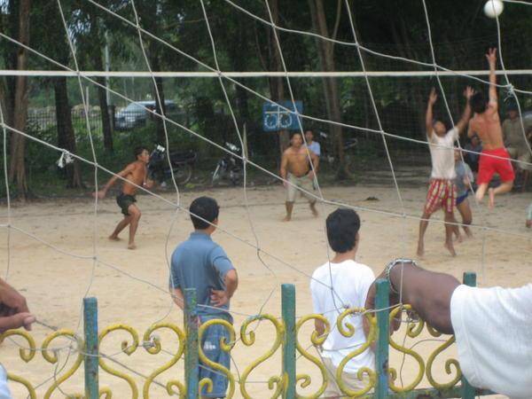 Local Volleyball Match