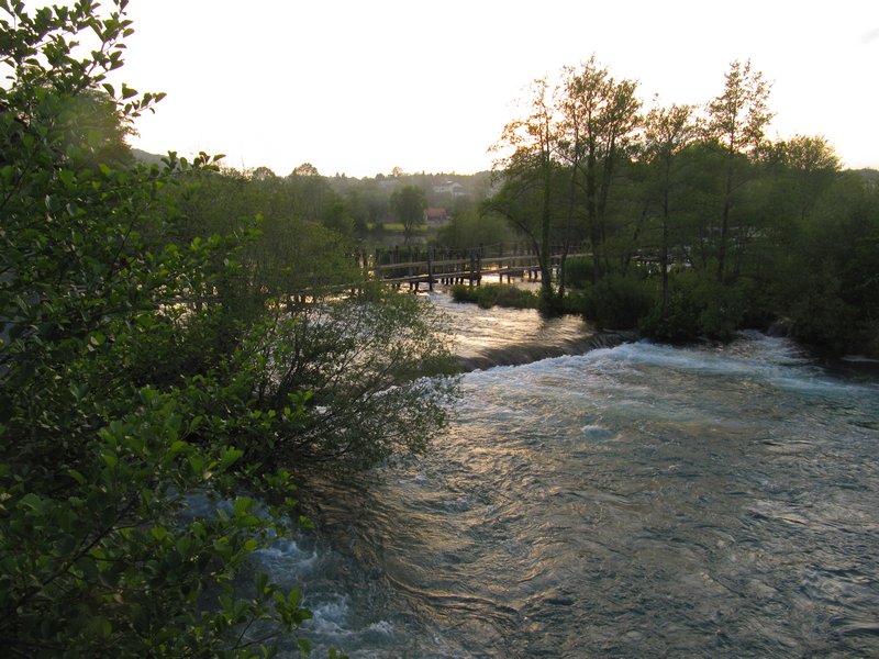 River at Camp Slapic