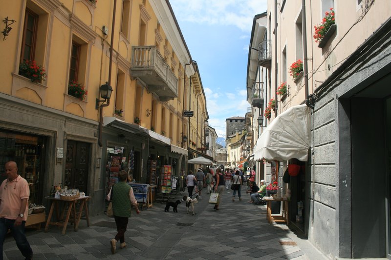 Shops and Cafes