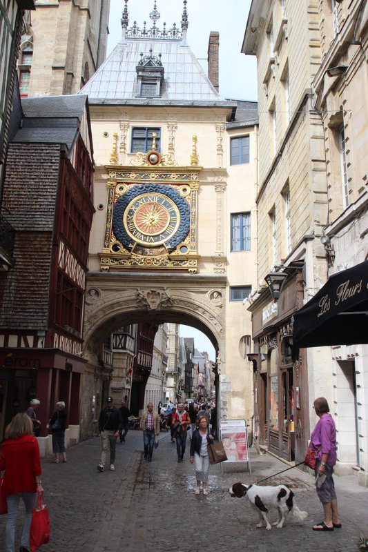 Clock at Rouen