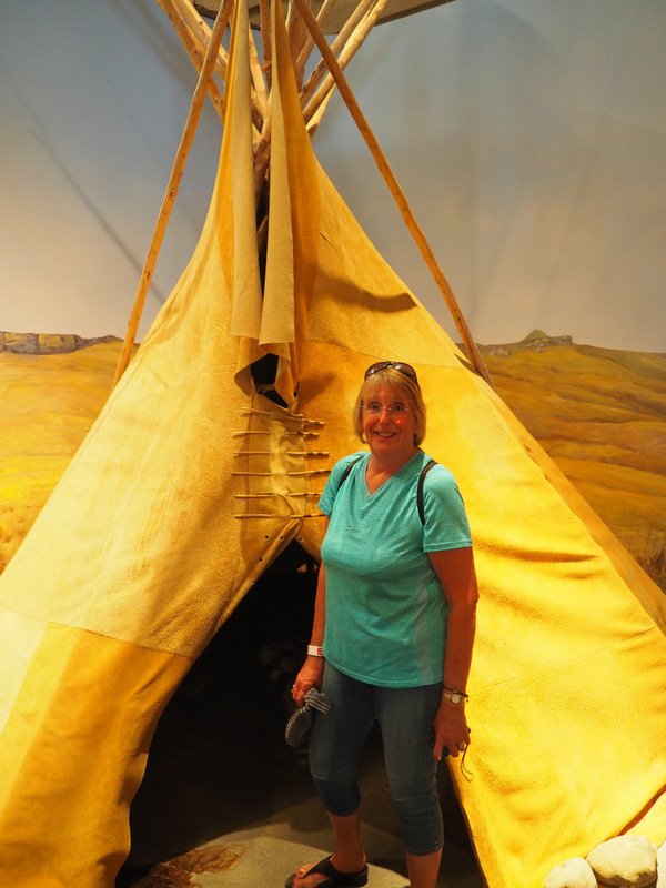 In the teepee