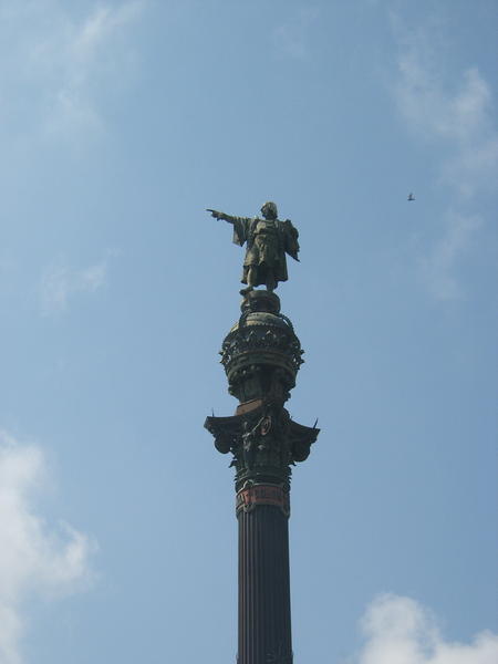 Monument a Colon on La Rambla