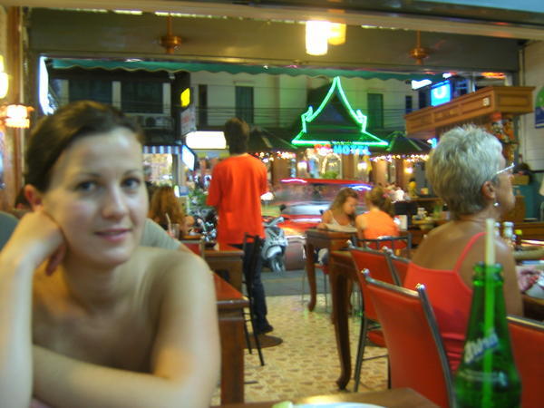 Out for dinner in Patong Beach