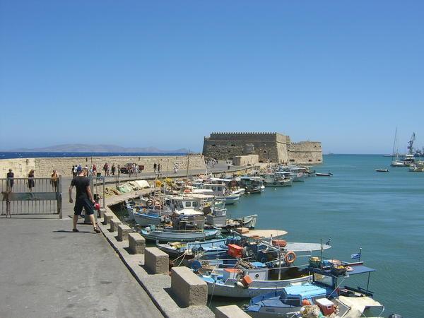 The Venetian Fortress Guarding Heraklion Harbour