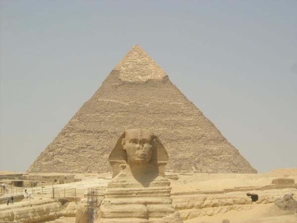 The Sphinx and the Pyramid of Khafre