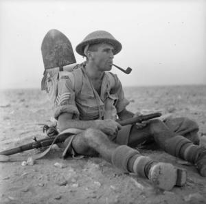 Poppa at El Alamein