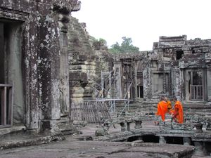 Mönche in Angkor II